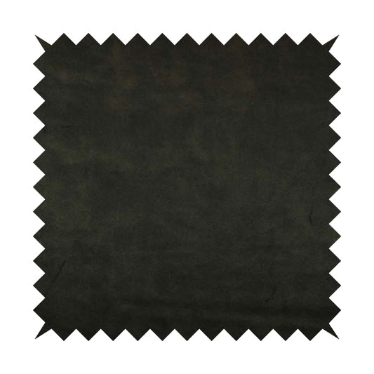 Kansas Distressed Black Coloured Velour Velvet Upholstery Curtains Fabric