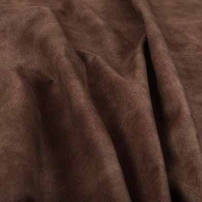 Kansas Distressed Purple Coloured Velour Velvet Upholstery Curtains Fabric - Roman Blinds