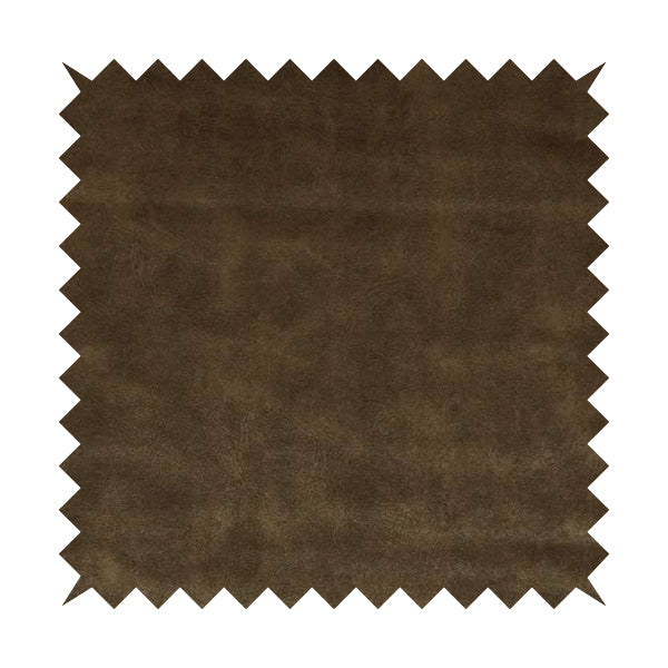 Kansas Distressed Cedar Brown Coloured Velour Velvet Upholstery Curtains Fabric - Made To Measure Curtains