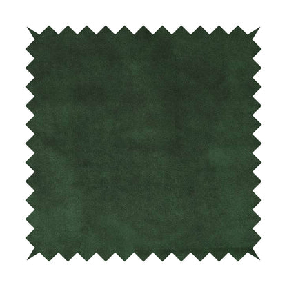 Kansas Distressed Pine Green Coloured Velour Velvet Upholstery Curtains Fabric - Roman Blinds