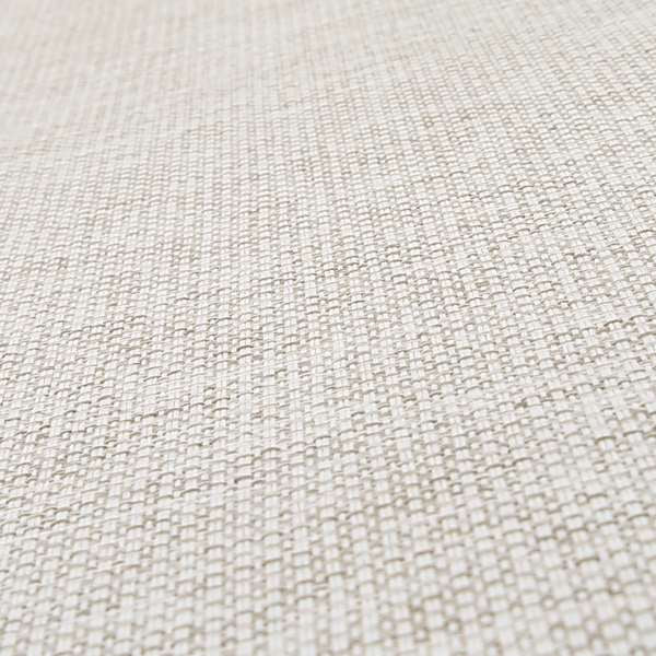 Karen Hopsack Thick Weave White Colour Upholstery Fabric - Handmade Cushions