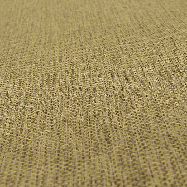 Karen Hopsack Thick Weave Green Colour Upholstery Fabric - Roman Blinds