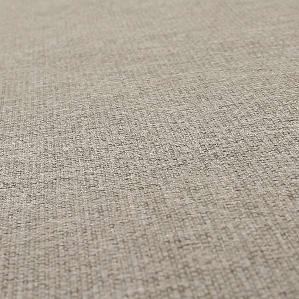 Karen Hopsack Thick Weave Silver Light Grey Colour Upholstery Fabric - Roman Blinds