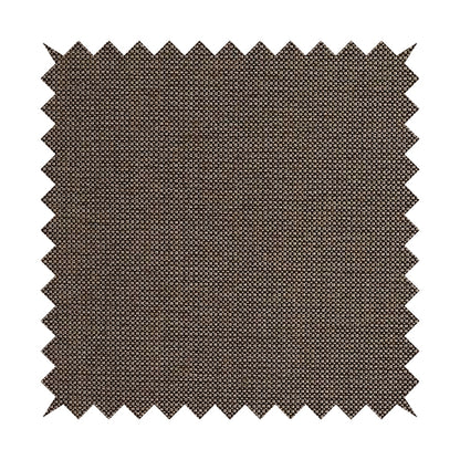 Karen Hopsack Thick Weave Brown Colour Upholstery Fabric - Roman Blinds