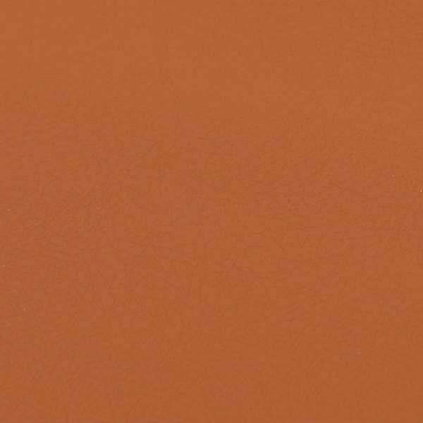 Kenya Matt Soft Faux Leather In Orange Peach Colour Upholstery Fabrics