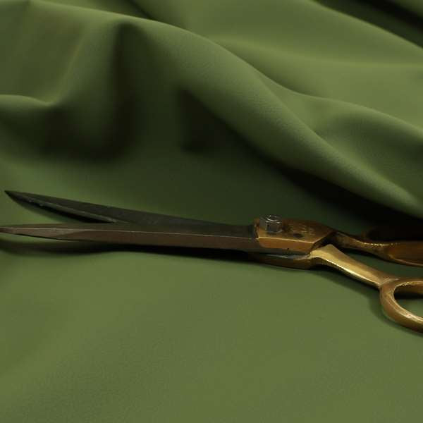 Kenya Matt Soft Faux Leather In Green Colour Upholstery Fabrics