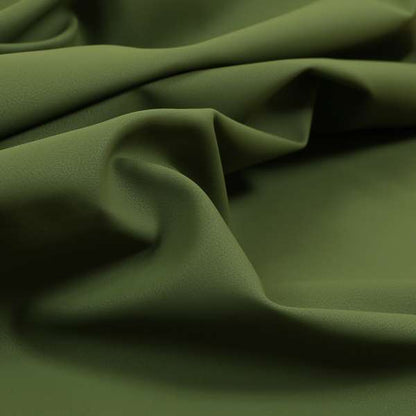 Kenya Matt Soft Faux Leather In Green Colour Upholstery Fabrics