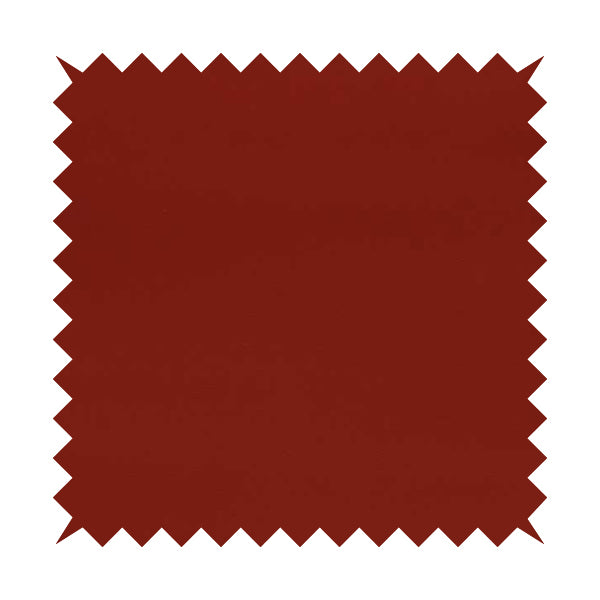 Kenya Matt Soft Faux Leather In Red Colour Upholstery Fabrics