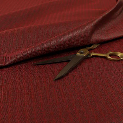 Kirkwall Herringbone Furnishing Fabric In Salmon Pink Colour - Roman Blinds