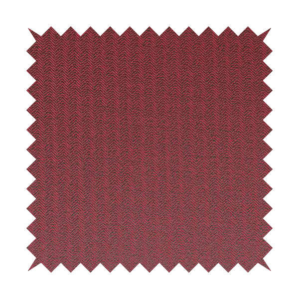 Kirkwall Herringbone Furnishing Fabric In Pink Grey Colour - Roman Blinds