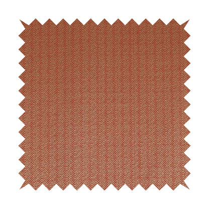 Kirkwall Herringbone Furnishing Fabric In Pink Colour - Roman Blinds