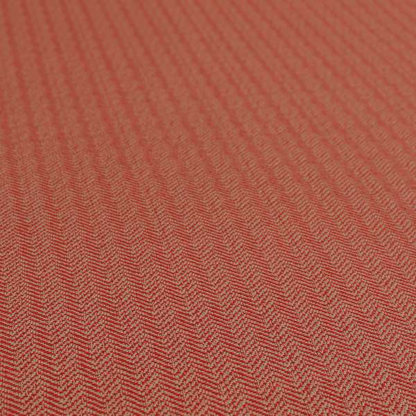 Kirkwall Herringbone Furnishing Fabric In Pink Colour