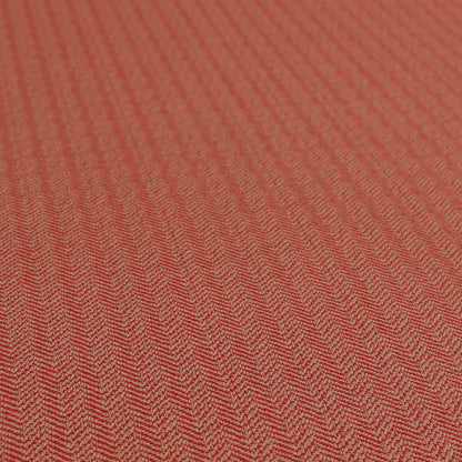 Kirkwall Herringbone Furnishing Fabric In Pink Colour - Made To Measure Curtains