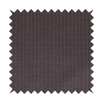 Kirkwall Herringbone Furnishing Fabric In Purple Colour - Roman Blinds