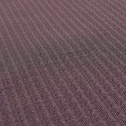 Kirkwall Herringbone Furnishing Fabric In Purple Colour - Made To Measure Curtains