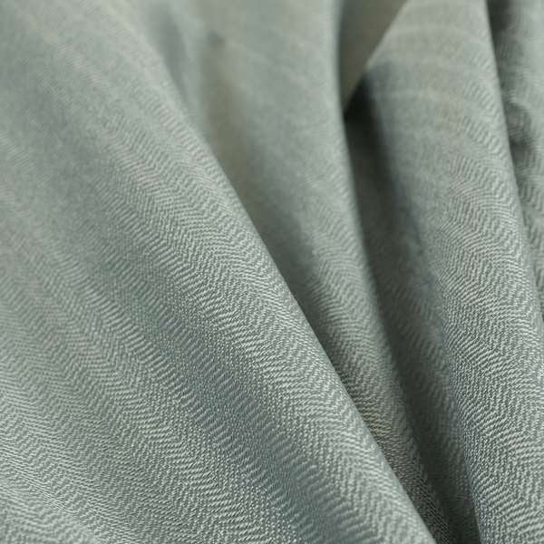 Kirkwall Herringbone Furnishing Fabric In Silver Colour