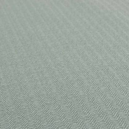 Kirkwall Herringbone Furnishing Fabric In Silver Colour - Handmade Cushions