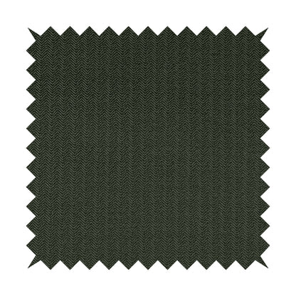 Kirkwall Herringbone Furnishing Fabric In Black Grey Colour - Made To Measure Curtains