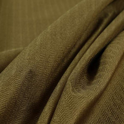 Kirkwall Herringbone Furnishing Fabric In Brown Colour - Made To Measure Curtains