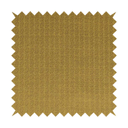 Kirkwall Herringbone Furnishing Fabric In Yellow Colour - Roman Blinds