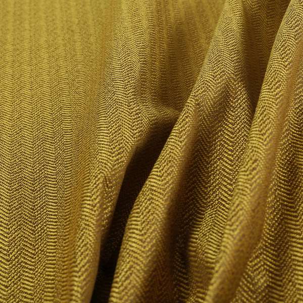 Kirkwall Herringbone Furnishing Fabric In Yellow Colour - Handmade Cushions