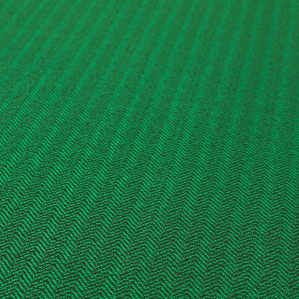 Kirkwall Herringbone Furnishing Fabric In Green Grey Colour - Made To Measure Curtains