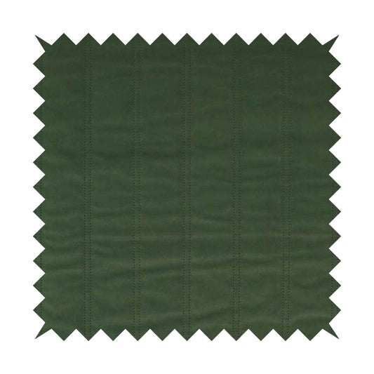 Lahore Fluted Stitched Quilted Green Velvet Soft Upholstery Furnishing Fabric
