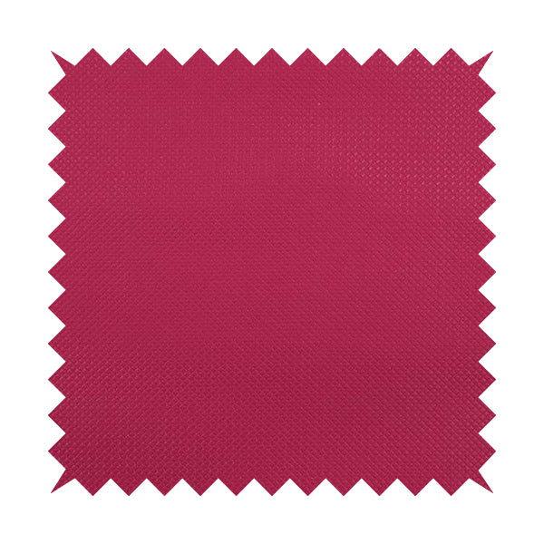 Lattice Quilted Textured Faux Leather Pink Vinyl Upholstery Fabric