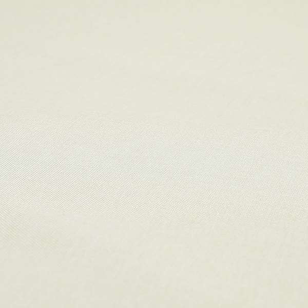 Lauren Hardwearing Linen Effect Chenille Upholstery Furnishing Fabric White Colour - Roman Blinds