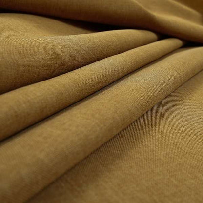 Lauren Hardwearing Linen Effect Chenille Upholstery Furnishing Fabric Golden Beige Colour - Roman Blinds