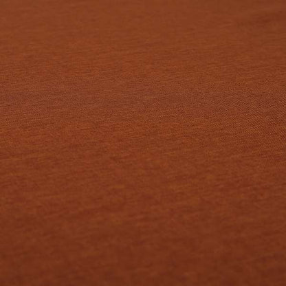 Lauren Hardwearing Linen Effect Chenille Upholstery Furnishing Fabric Orange Colour