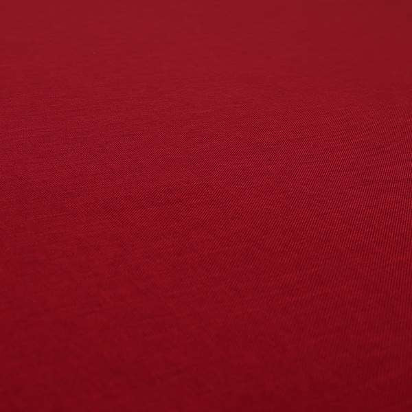 Lauren Hardwearing Linen Effect Chenille Upholstery Furnishing Fabric Red Colour - Roman Blinds