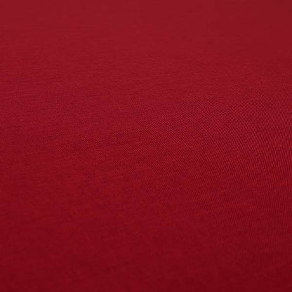 Lauren Hardwearing Linen Effect Chenille Upholstery Furnishing Fabric Red Colour - Roman Blinds