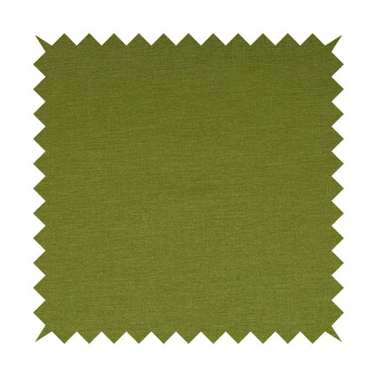 Lauren Hardwearing Linen Effect Chenille Upholstery Furnishing Fabric Lime Green Colour - Made To Measure Curtains