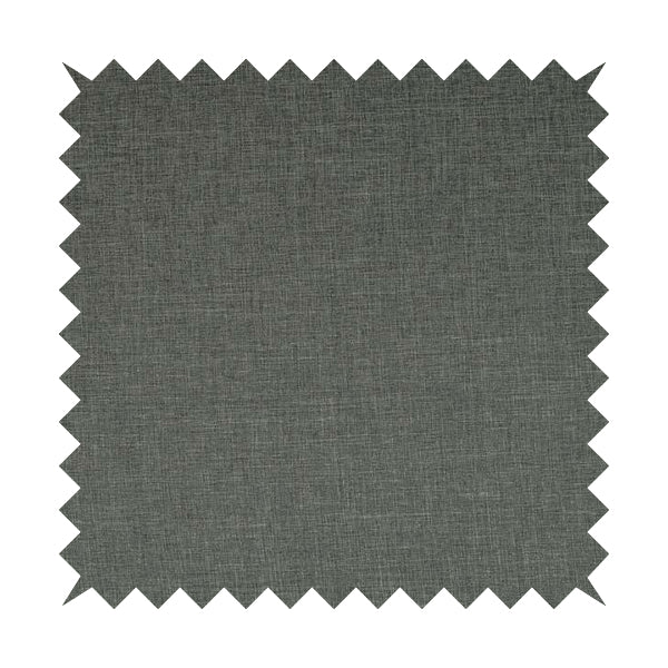 Lauren Hardwearing Linen Effect Chenille Upholstery Furnishing Fabric Silver Grey Colour