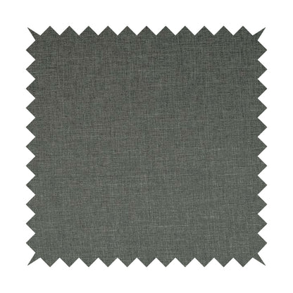 Lauren Hardwearing Linen Effect Chenille Upholstery Furnishing Fabric Silver Grey Colour