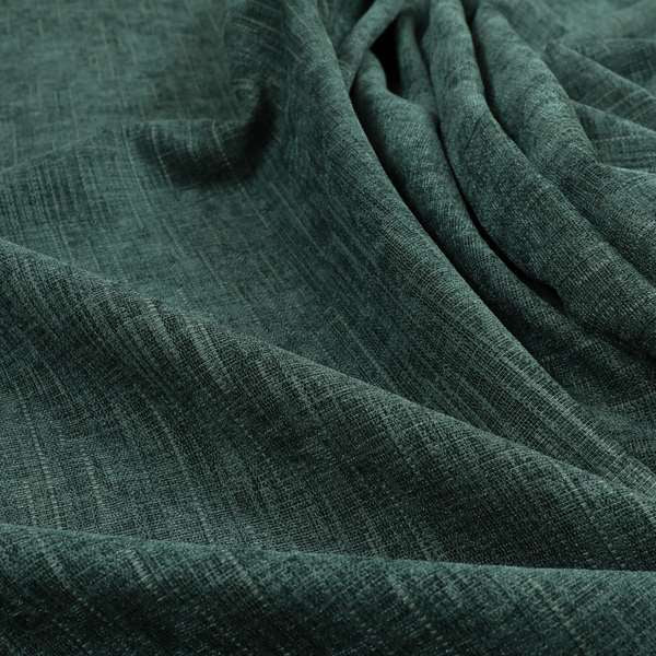 Lerwick Soft Textured Chenille Fabric Blue Colour Interior Fabrics