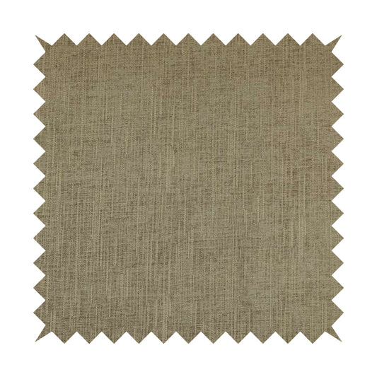 Lerwick Soft Textured Chenille Fabric Brown Mink Colour Interior Fabrics