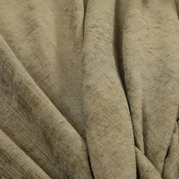 Lerwick Soft Textured Chenille Fabric Brown Mink Colour Interior Fabrics