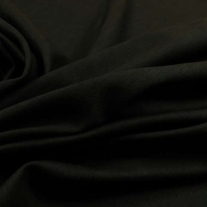 Levi Soft Cotton Textured Faux Leather In Black Colour Upholstery Fabrics