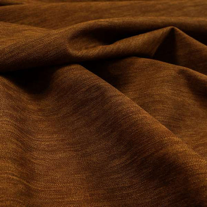 Levi Soft Cotton Textured Faux Leather In Brown Mocha Colour Upholstery Fabric - Roman Blinds