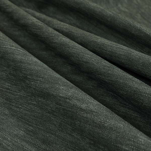 Levi Soft Cotton Textured Faux Leather In Grey Colour Upholstery Fabric