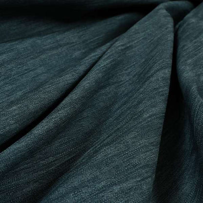 Levi Soft Cotton Textured Faux Leather In Blue Colour Upholstery Fabrics