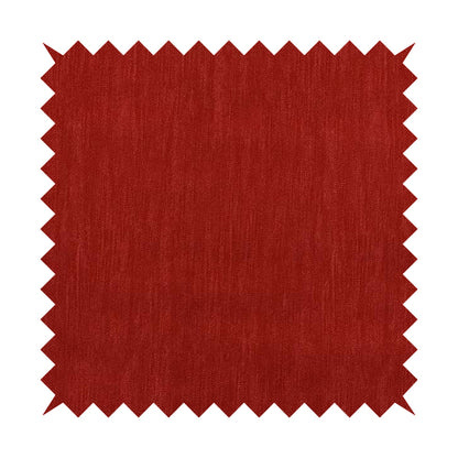 Levi Soft Cotton Textured Faux Leather In Red Colour Upholstery Fabrics - Roman Blinds