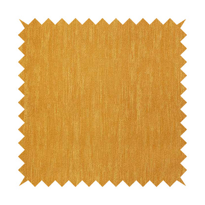Levi Soft Cotton Textured Faux Leather In Golden Yellow Colour Upholstery Fabrics - Roman Blinds