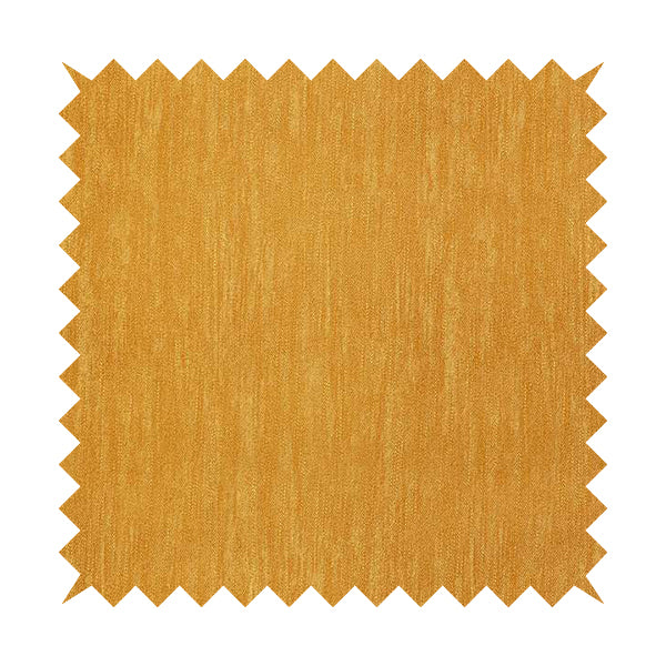 Levi Soft Cotton Textured Faux Leather In Golden Yellow Colour Upholstery Fabrics