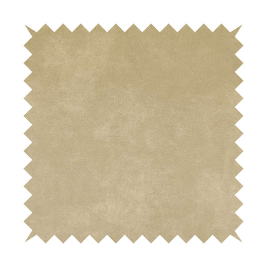 Lisbon Faux Suede Leatherette Finish Upholstery Fabric In Beige Colour