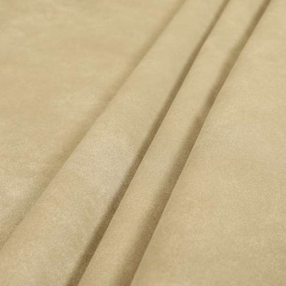 Lisbon Faux Suede Leatherette Finish Upholstery Fabric In Beige Colour - Roman Blinds