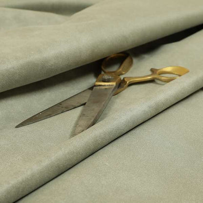 Lisbon Faux Suede Leatherette Finish Upholstery Fabric In Aqua Colour