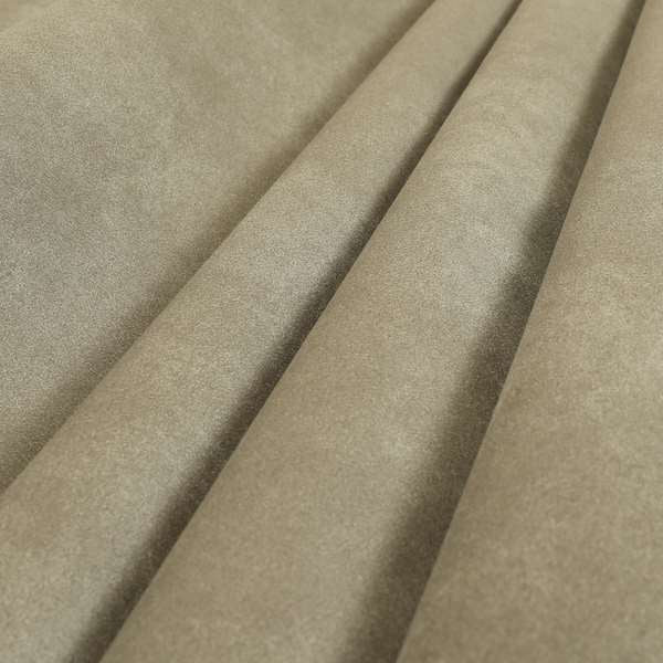 Lisbon Faux Suede Leatherette Finish Upholstery Fabric In Grey Colour